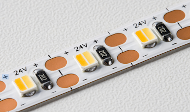24V-8mm Low-Spenage Light Strip med dobbel farge: Perfekt for innendørs/utendørs bruk? Hva gjør det trygt for innredningsprosjekter?