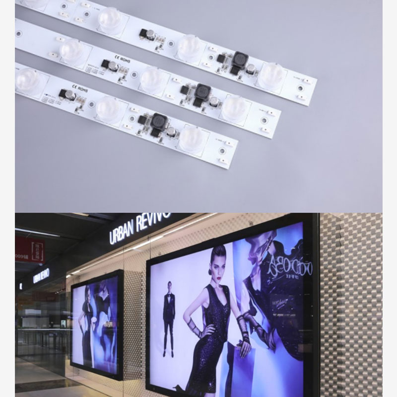 Annonsering Edgelit LED Rigid Strip