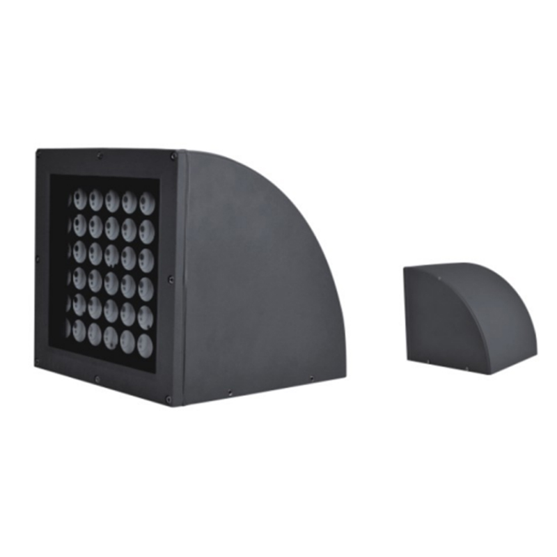 Vifteformet LED flomlys