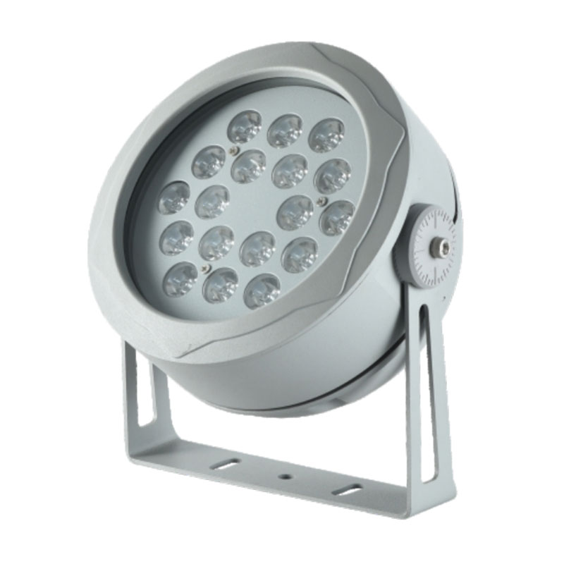 Vanntett aluminium utendørs LED spotlight